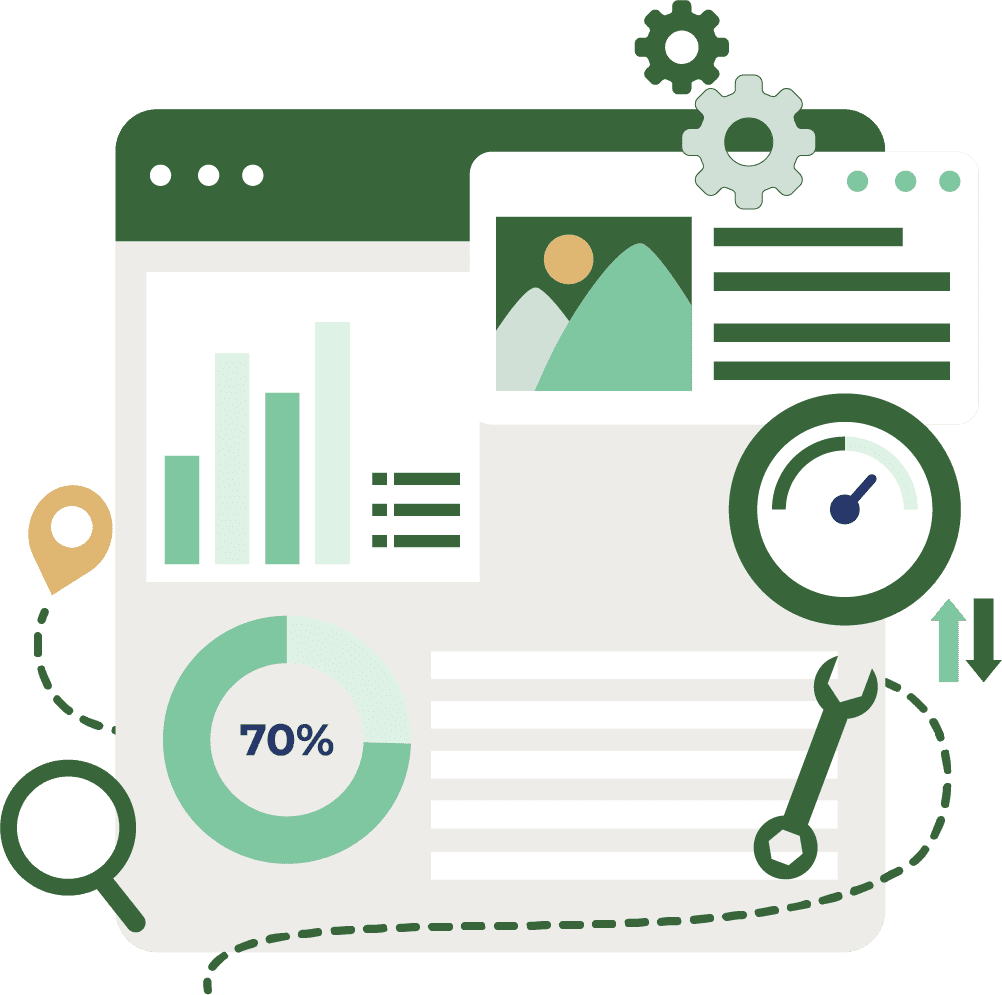 SEO audit services boosting local search visibility through technical checks, performance analysis, and optimization tips.
